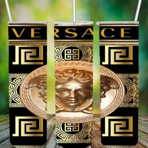 Medusa gold tumbler - Picture 2 of 3